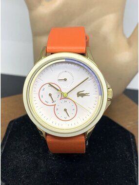 Lacoste | Accessories | Lacoste Womens Orange Watch | Poshmark display picture 3